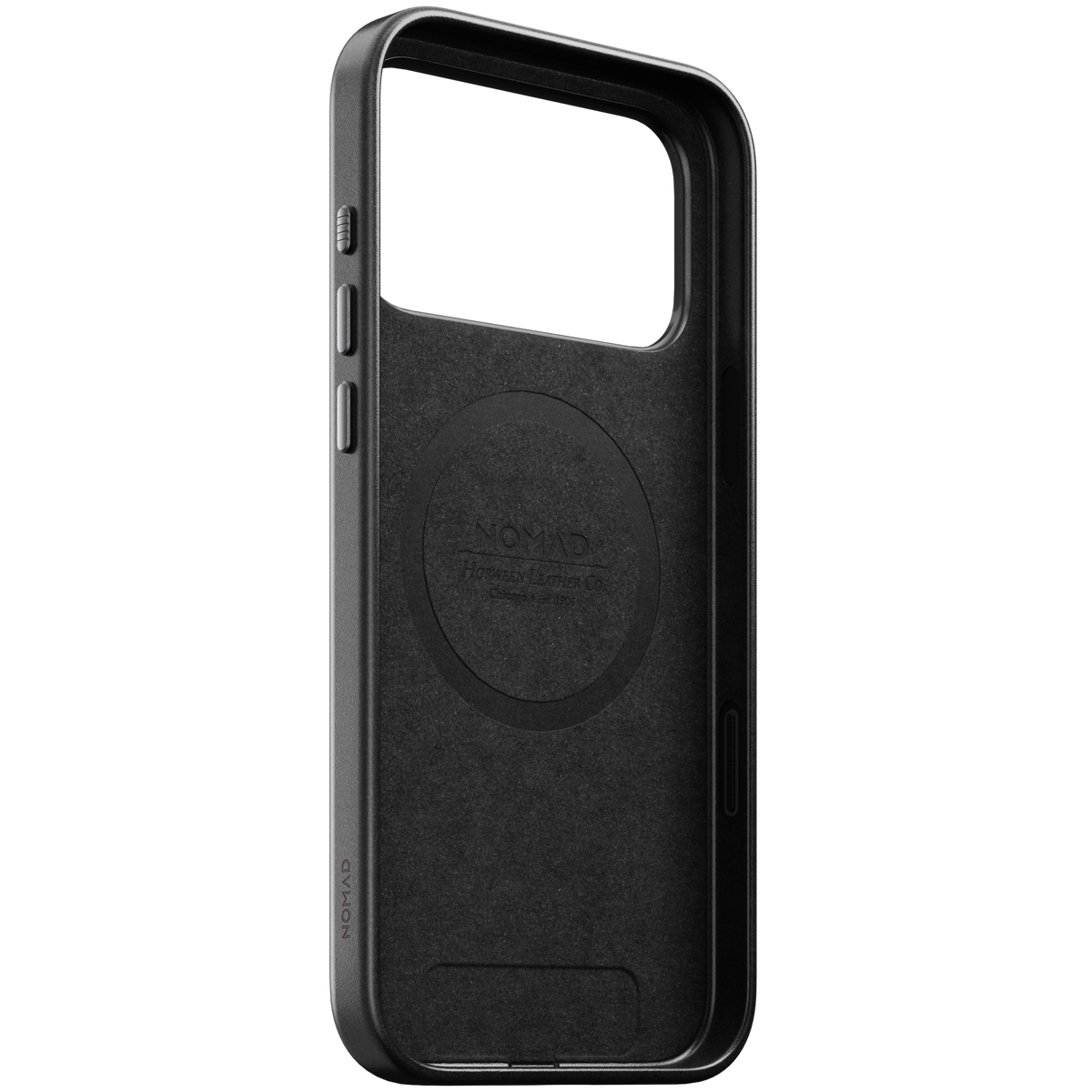 Traditional Horween Leather Case for iPhone 18 Pro Max 6.9 in Black Horween - Nomad