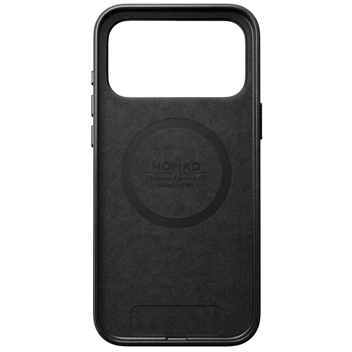 Traditional Horween Leather Case for iPhone 18 Pro Max 6.9 in Black Horween - Nomad