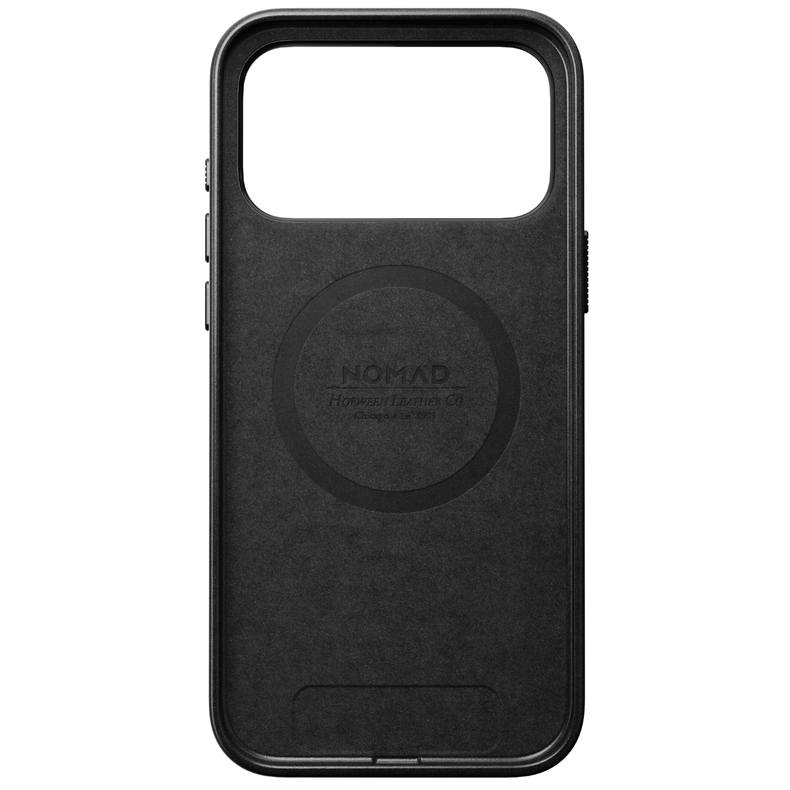 Traditional Horween Leather Case for iPhone 18 Pro Max 6.9 in Black Horween - Nomad