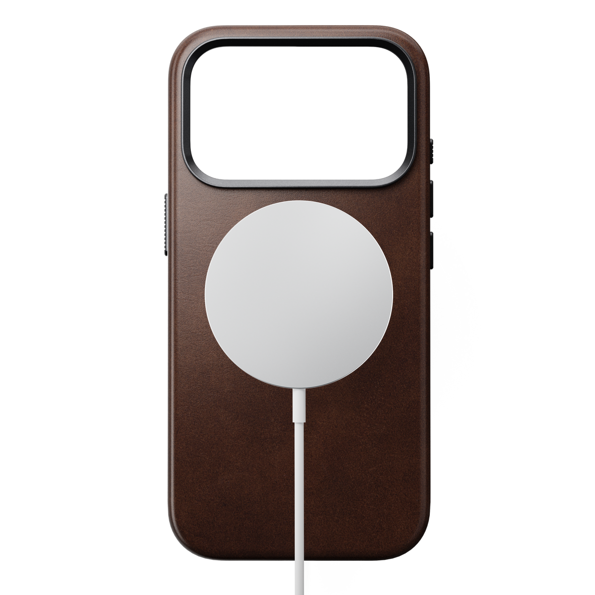Traditional Horween Leather Case for iPhone 18 Pro 6.3 in Rustic Brown Horween - Nomad