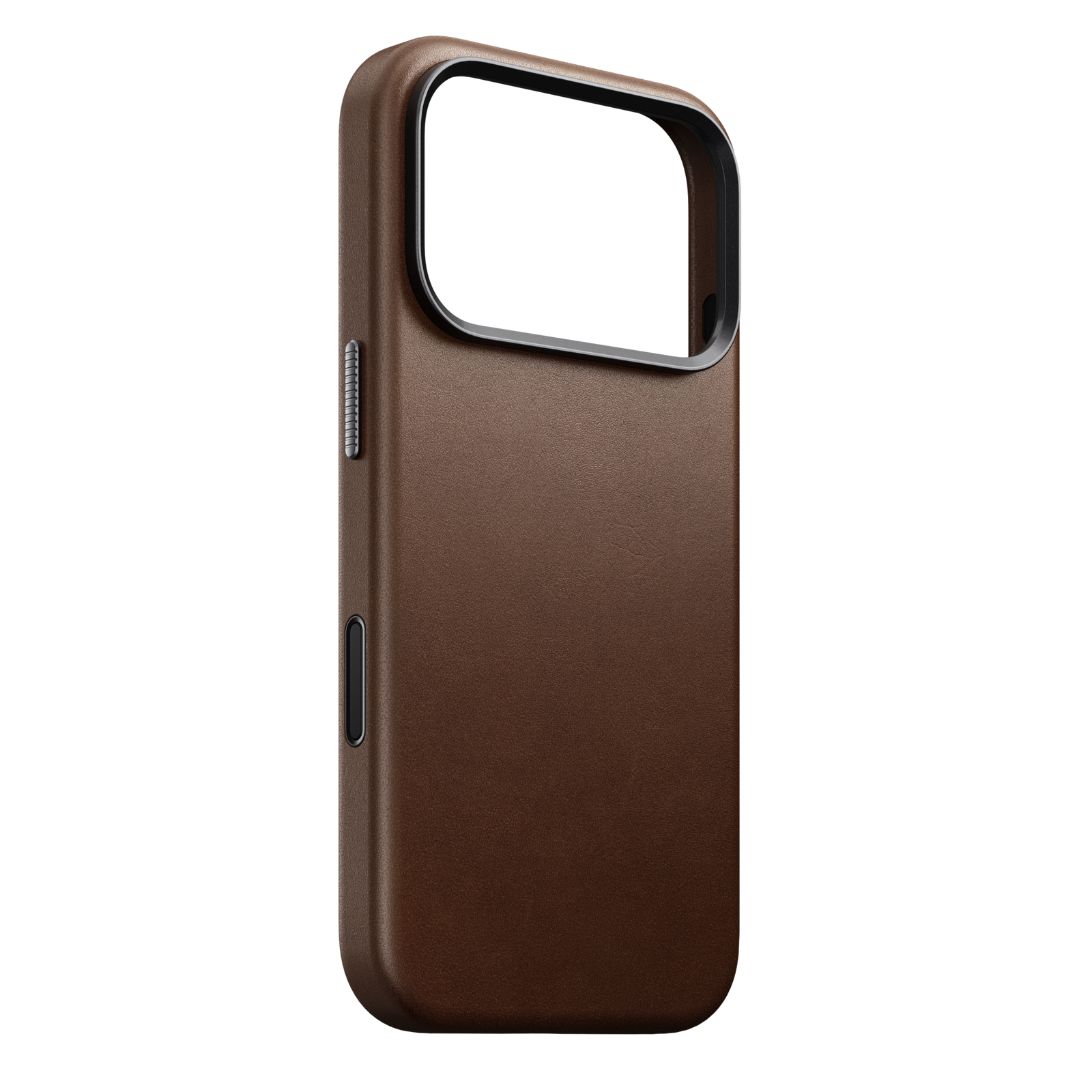 Traditional Leather Case for iPhone 18 Pro 6.3 in Brown Ecco - Nomad