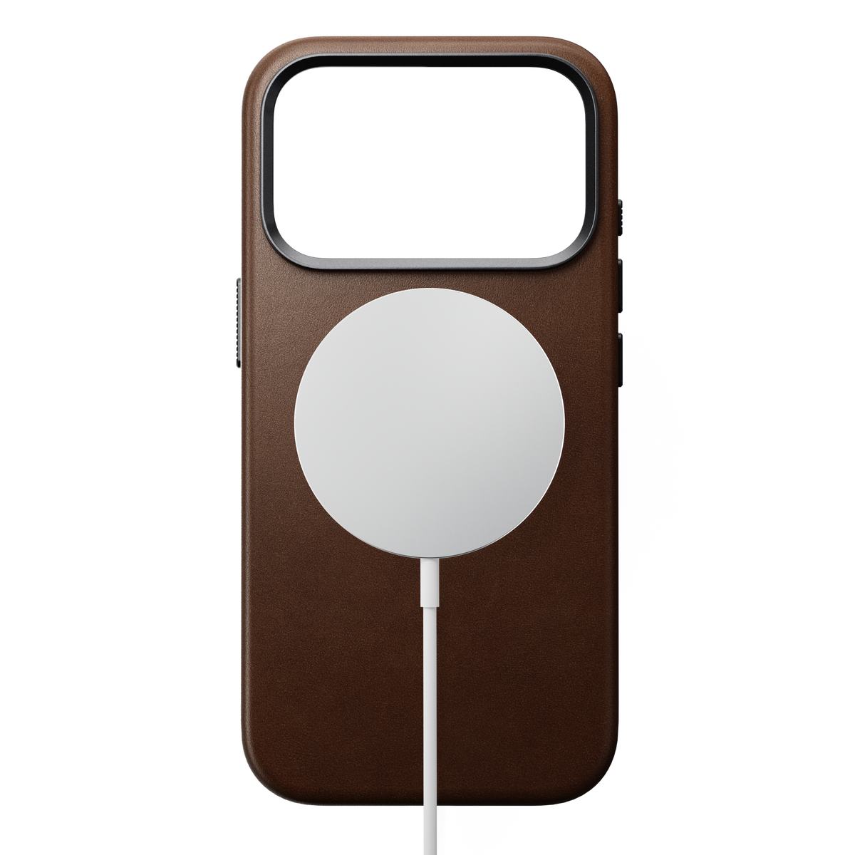 Traditional Leather Case for iPhone 18 Pro 6.3 in Brown Ecco - Nomad