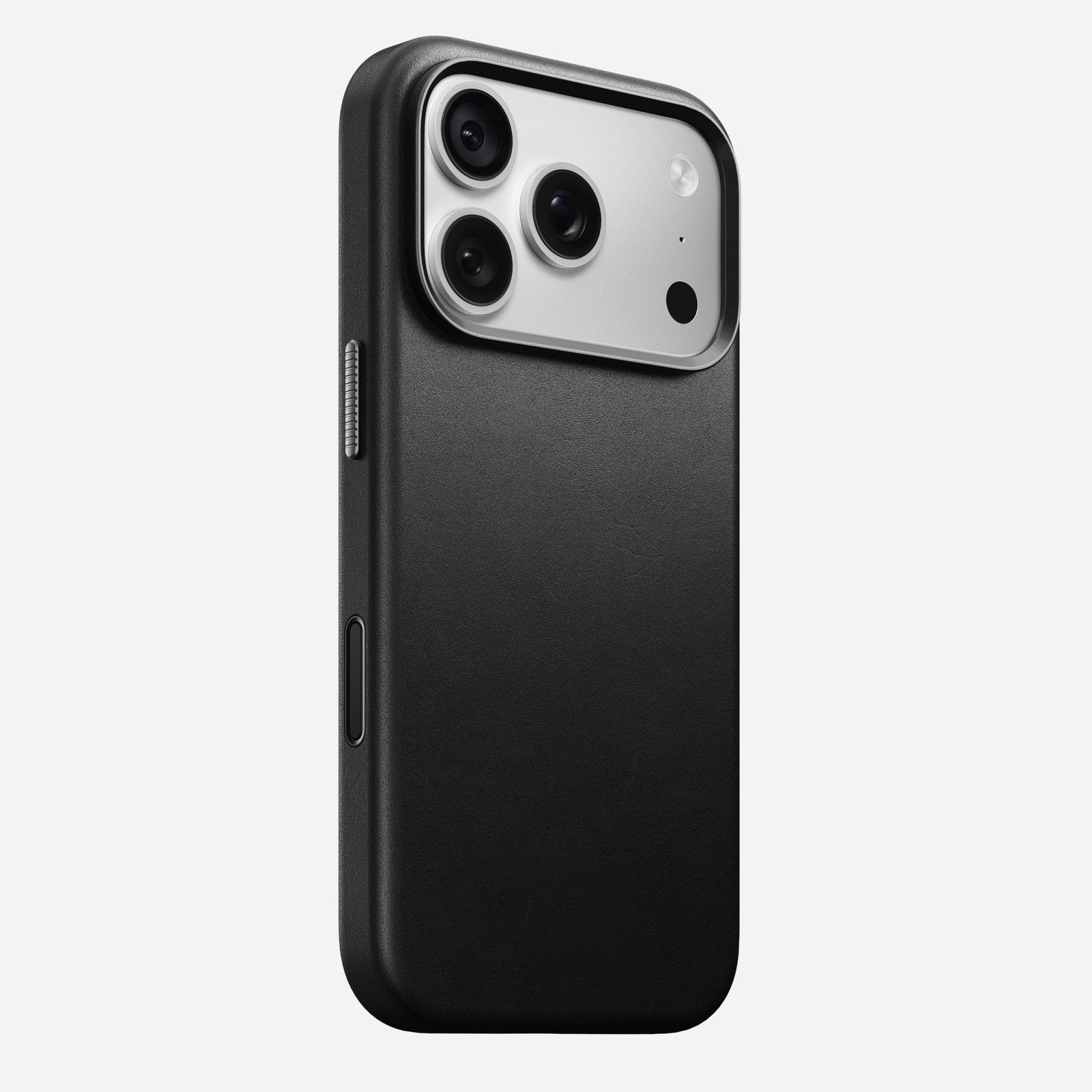 Traditional Leather Case for iPhone 18 Pro 6.3 in Black Ecco - Nomad