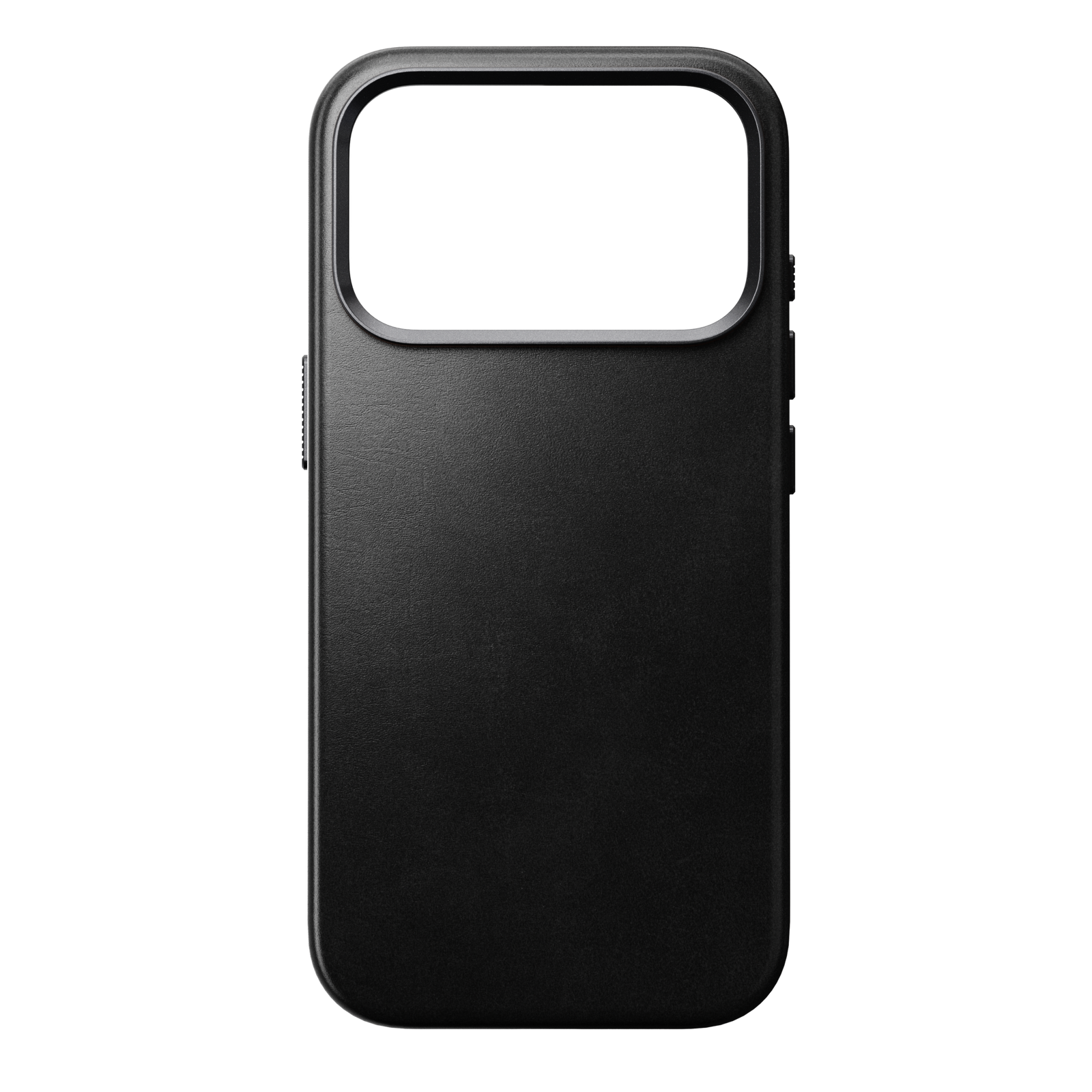 Traditional Horween Leather Case for iPhone 18 Pro 6.3 in Black Horween - Nomad