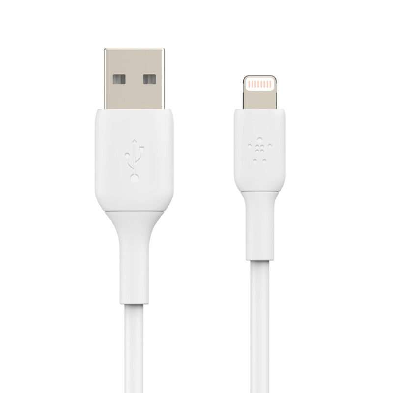 Belkin BoostCharge Lightning to USB-A Cable 1m / 6in - White