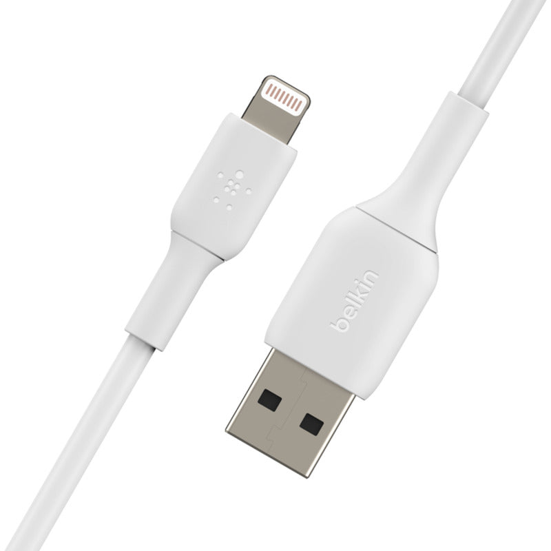 Belkin BoostCharge Lightning to USB-A Cable 1m / 6in - White