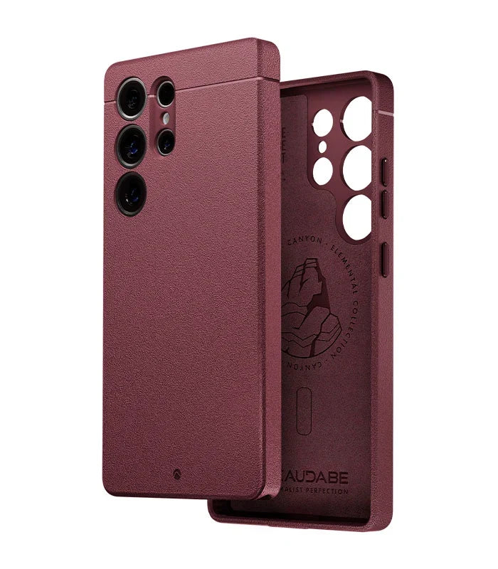 Caudabe Sheath Case with Magnets for Samsung Galaxy S25 Ultra - Canyon