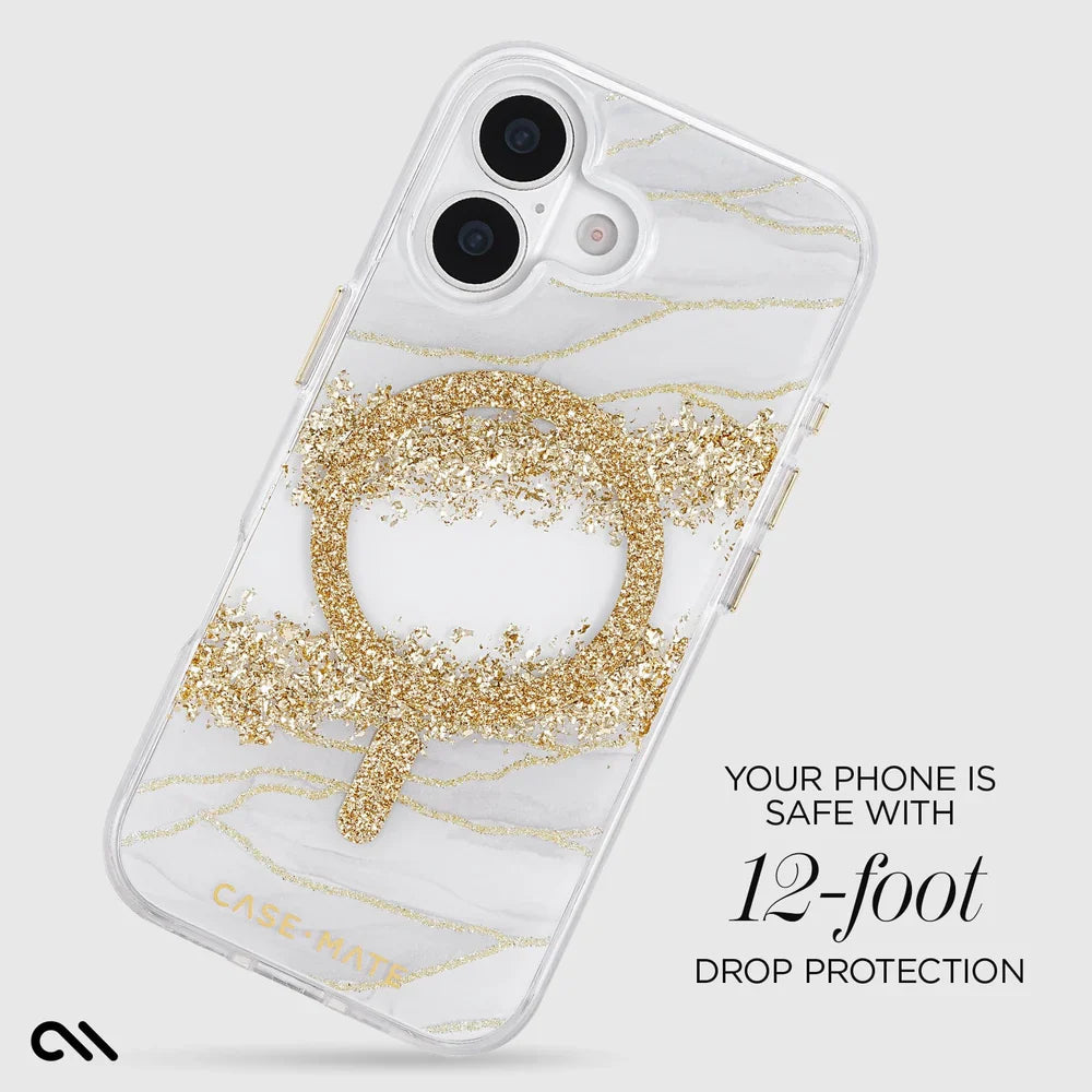 Case-Mate Karat Granite MagSafe Case For iPhone 17 Standard