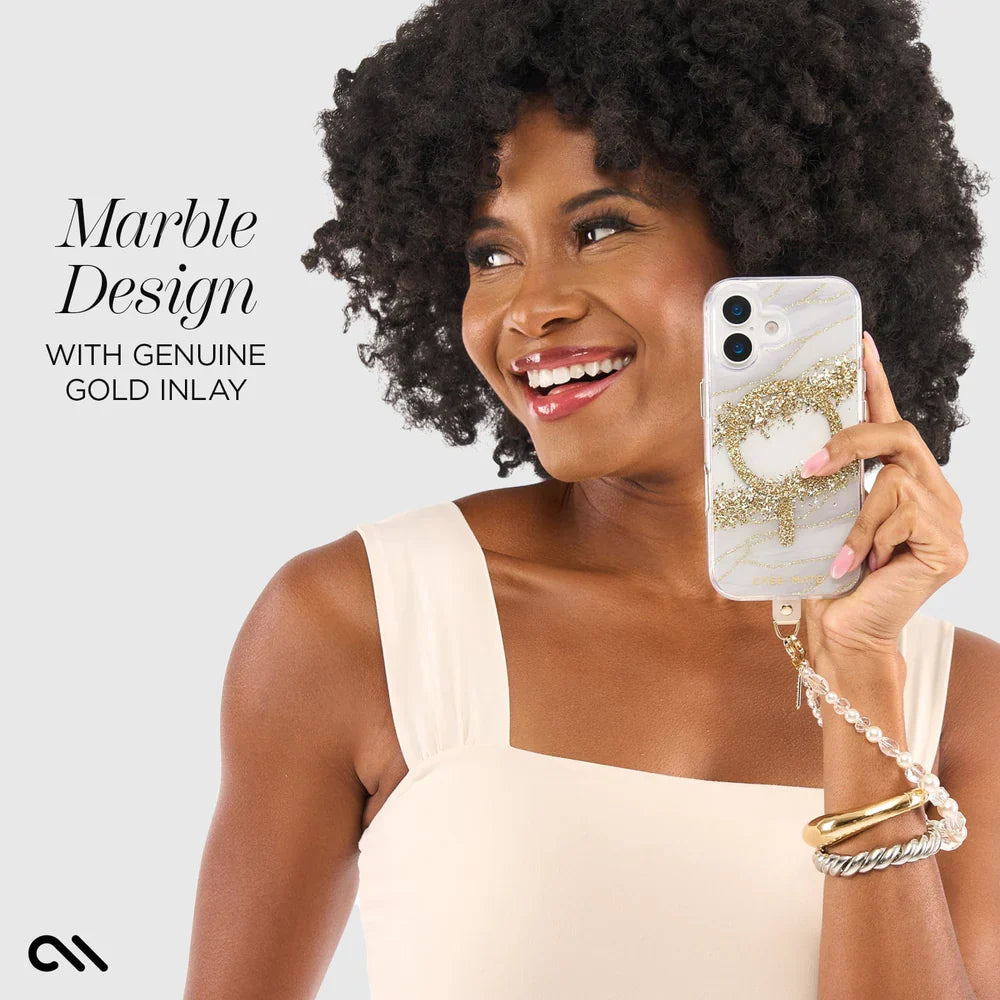 Case-Mate Karat Granite MagSafe Case For iPhone 17 Standard