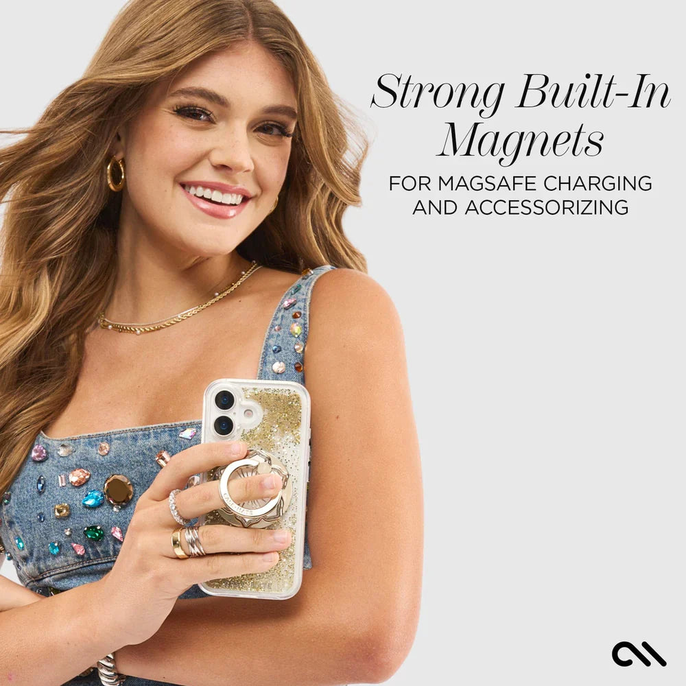 Case-Mate Waterfall MagSafe Case For iPhone 17 Standard - Gold