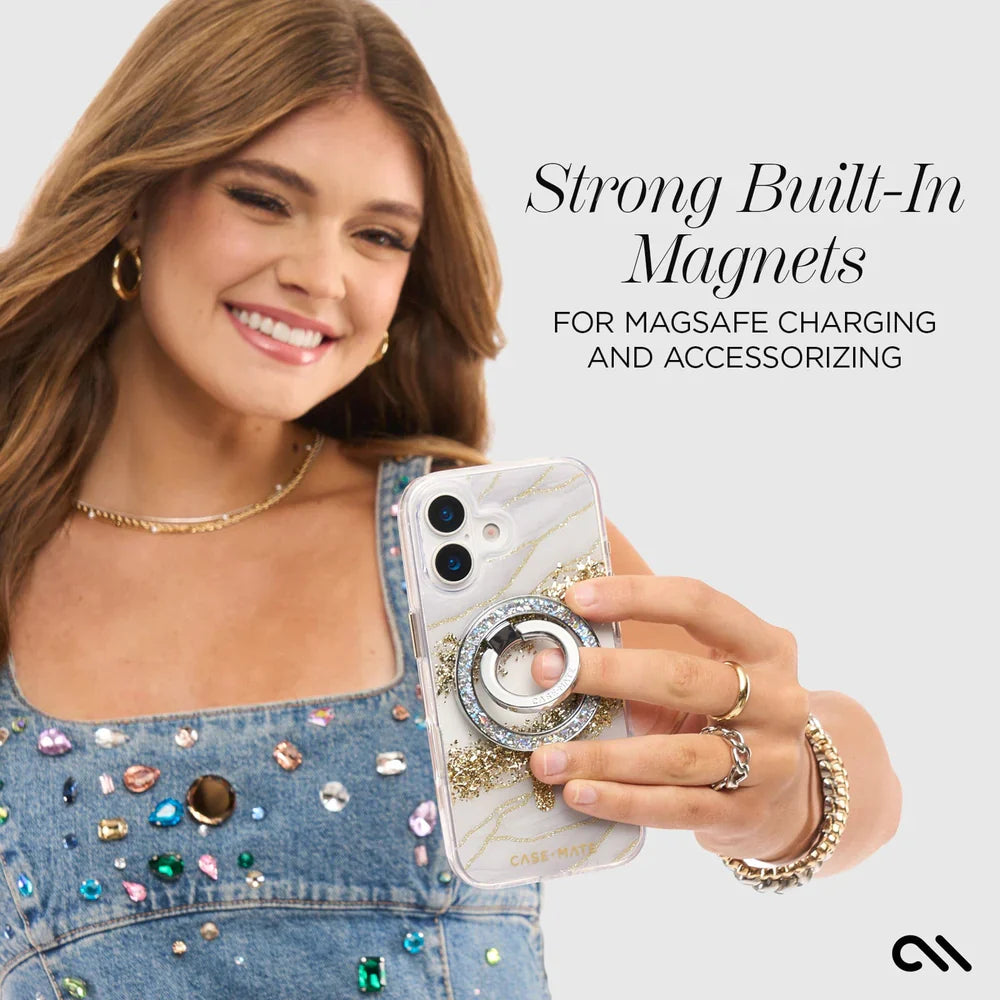 Case-Mate Karat Granite MagSafe Case For iPhone 17 Standard