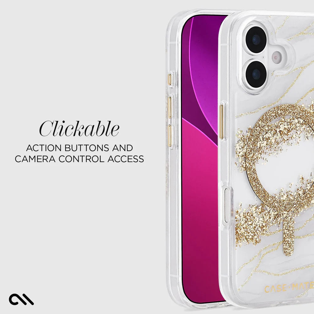 Case-Mate Karat Granite MagSafe Case For iPhone 17 Standard