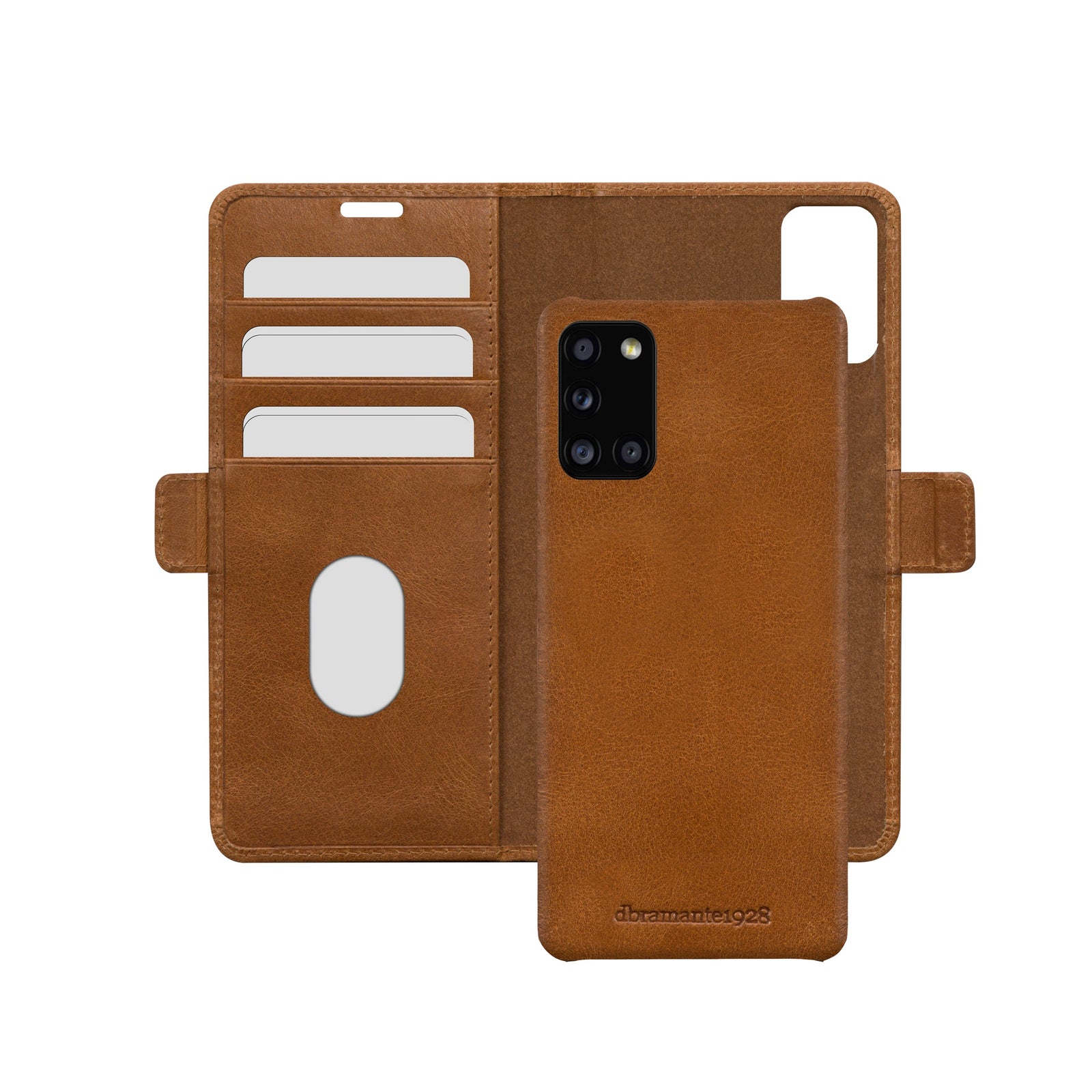 Dbramante1928 Lynge Leather Folio Case Samsung Galaxy A52 - Tan