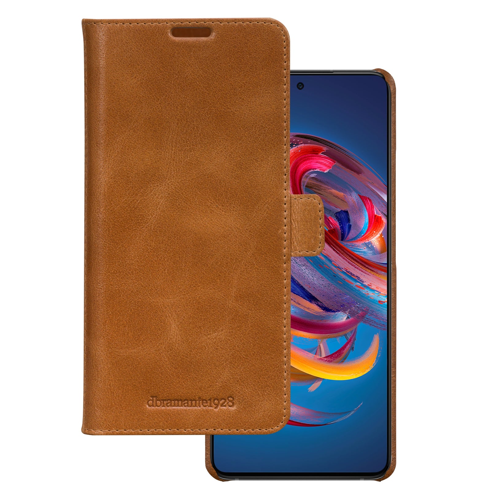 Dbramante1928 Lynge Leather Folio Case Samsung Galaxy A52 - Tan