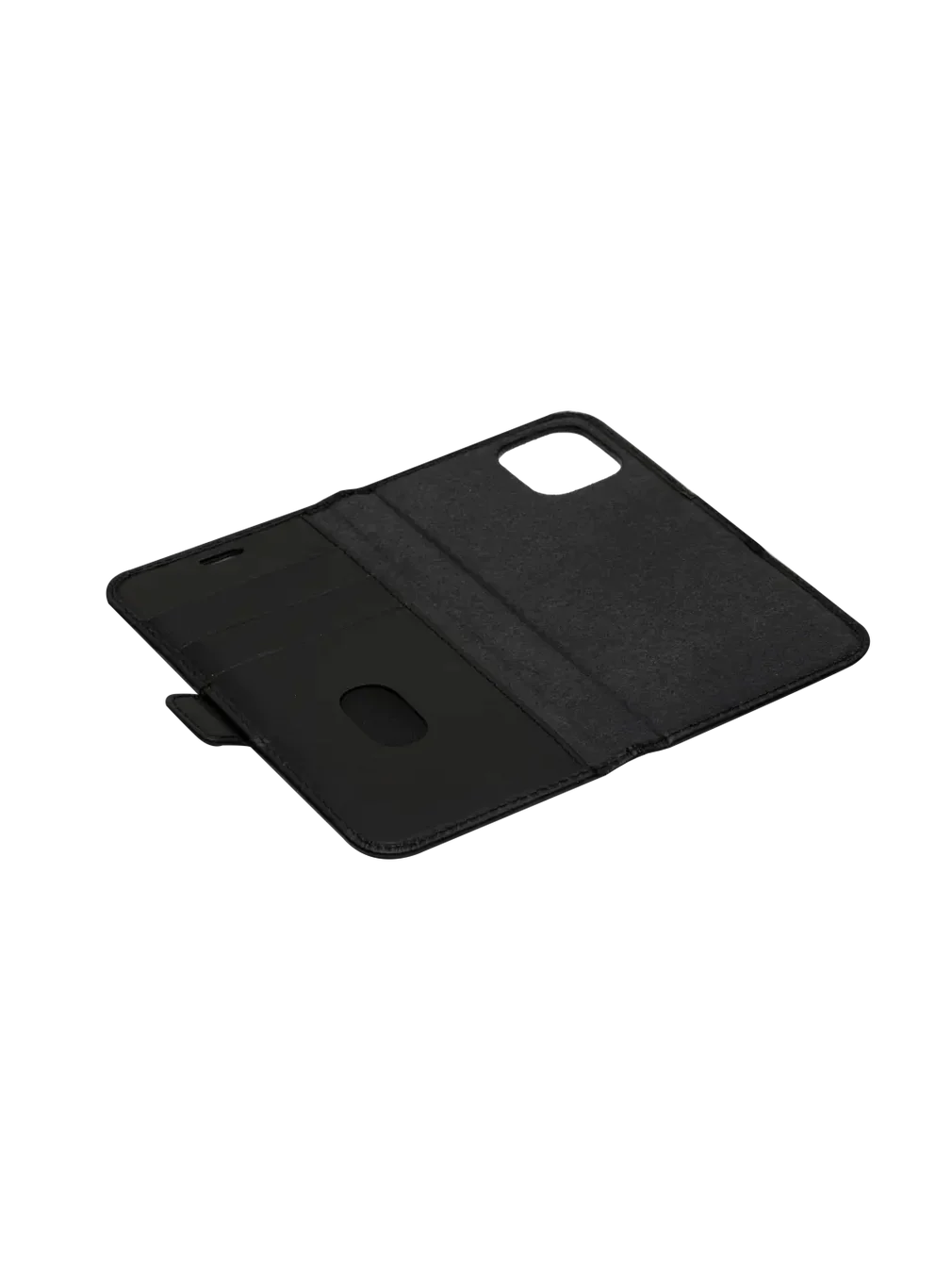 Dbramante1928 Lynge Leather Folio Case iPhone 12 / 12 Pro - Black