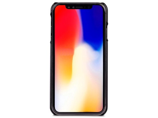 Dbramante1928 Lynge Leather Folio Case iPhone XS Max - Black