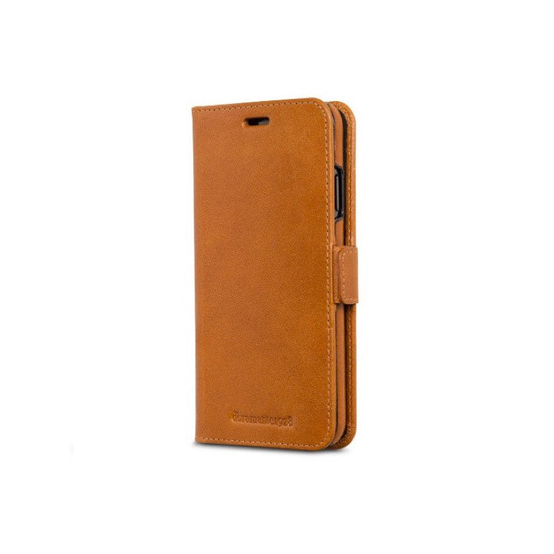 Dbramante1928 Lynge Leather Folio Case iPhone XS Max - Tan