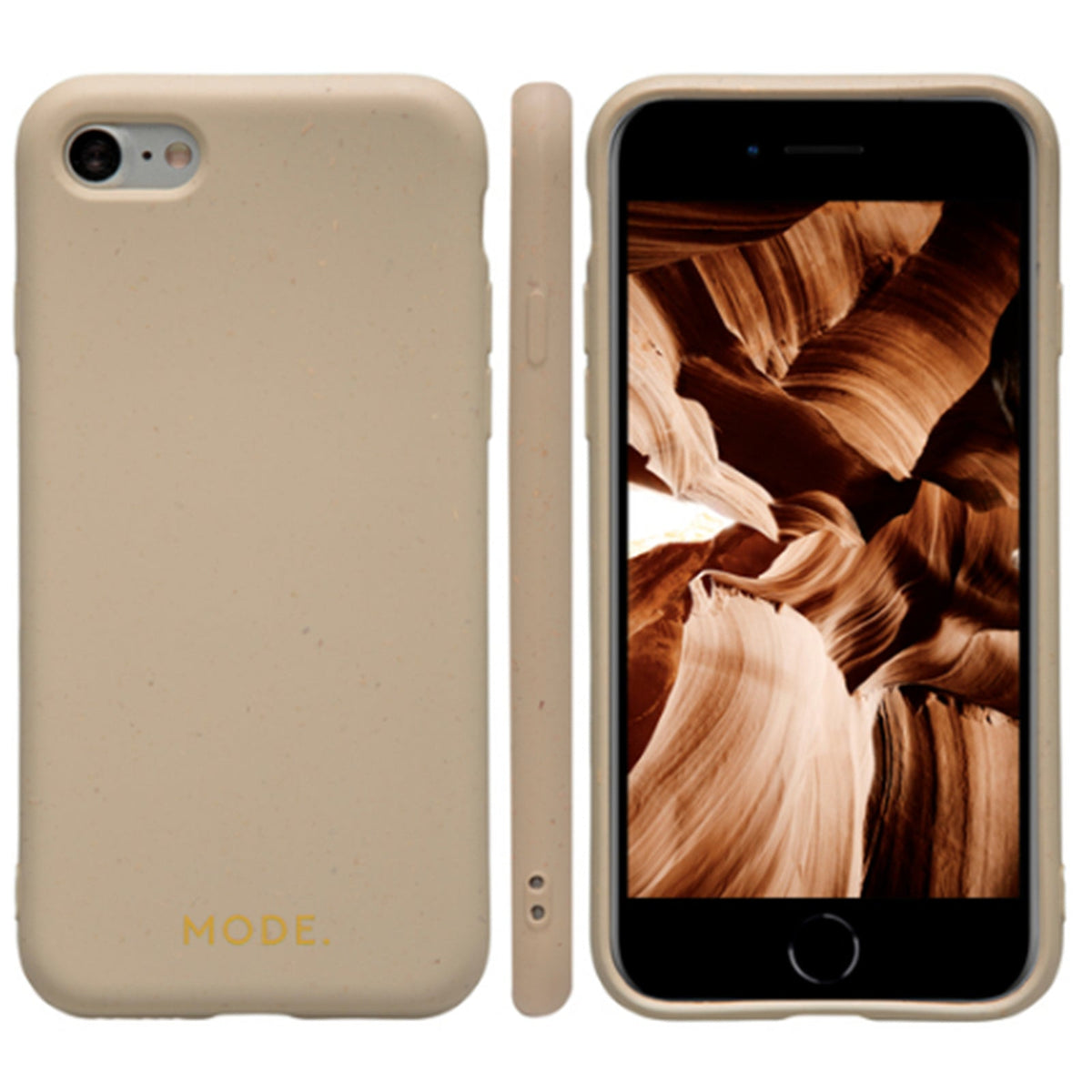 Dbramante1928 Barcelona Case iPhone SE 3rd / 2nd / 8 / 7 Sahara Sand - BONUS Screen Protector