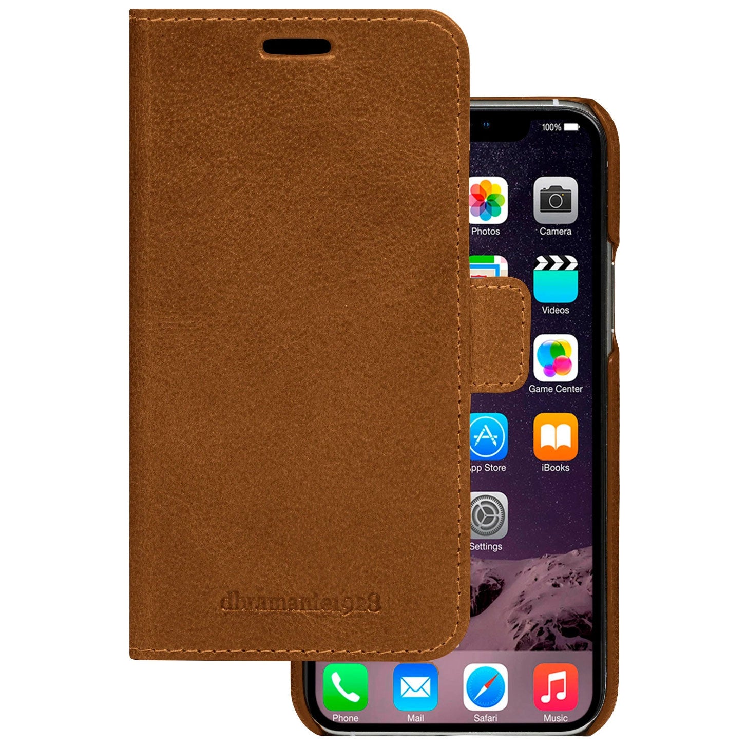 Dbramante1928 Lynge Leather Folio Case iPhone 11 Pro - Tan