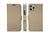 Dbramante1928 Milano Saffiano Leather Folio Case iPhone 12 / 12 Pro - Sahara Sand