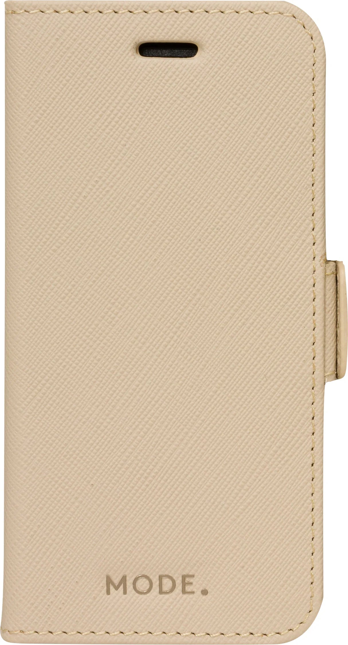 Dbramante1928 Milano Saffiano Leather Folio Case iPhone SE 3rd / 2nd / 8 / 7 - Sahara Sand