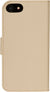 Dbramante1928 Milano Saffiano Leather Folio Case iPhone SE 3rd / 2nd / 8 / 7 - Sahara Sand