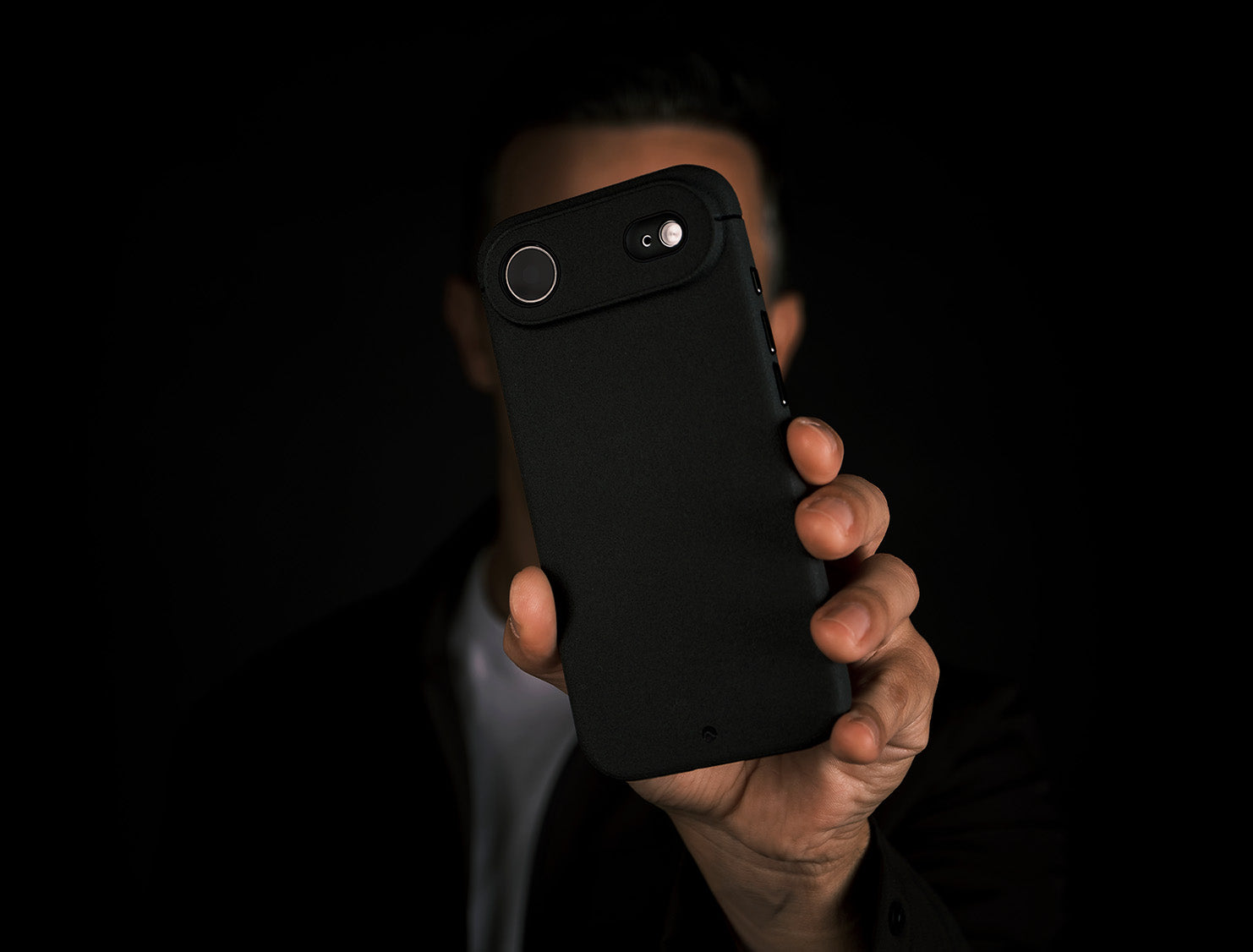 Caudabe Sheath Slim Protective Case MagSafe iPhone 17 Air 6.5 - Black