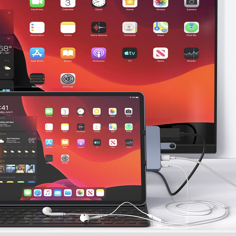 HyperDrive 4-in-1 USB-C Hub For iPad Pro / Air w/ HDMI + 60W PD