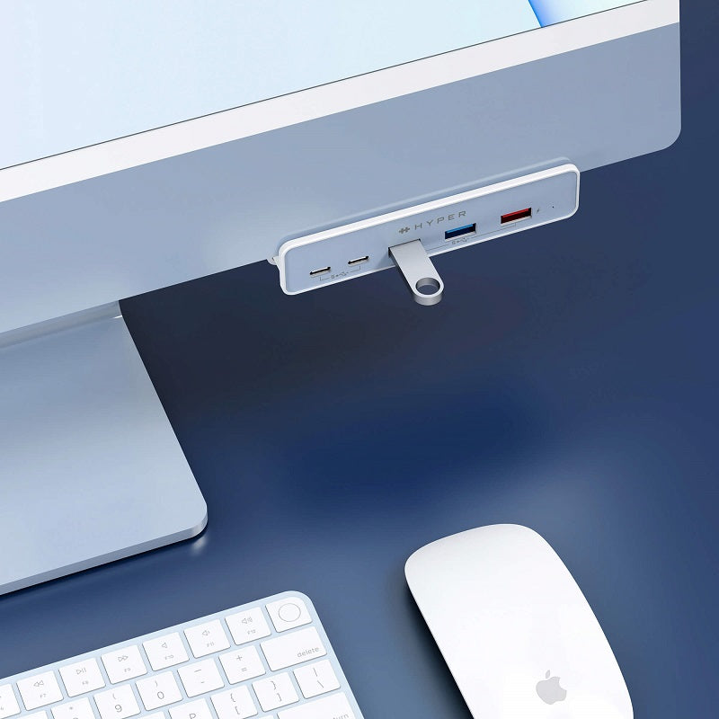 HyperDrive 5-in-1 USB-C Clamp Hub For iMac 24"