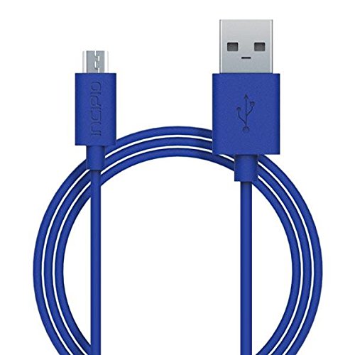 Incipio  USB-A to Micro-USB Charge Sync Cable 1m / 3.3ft - Blue - Mac Addict