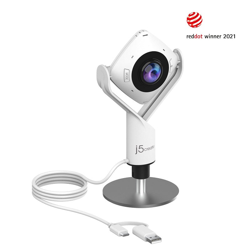 j5create 1080p HD 360 All Around Conference Webcam For Huddle Rooms