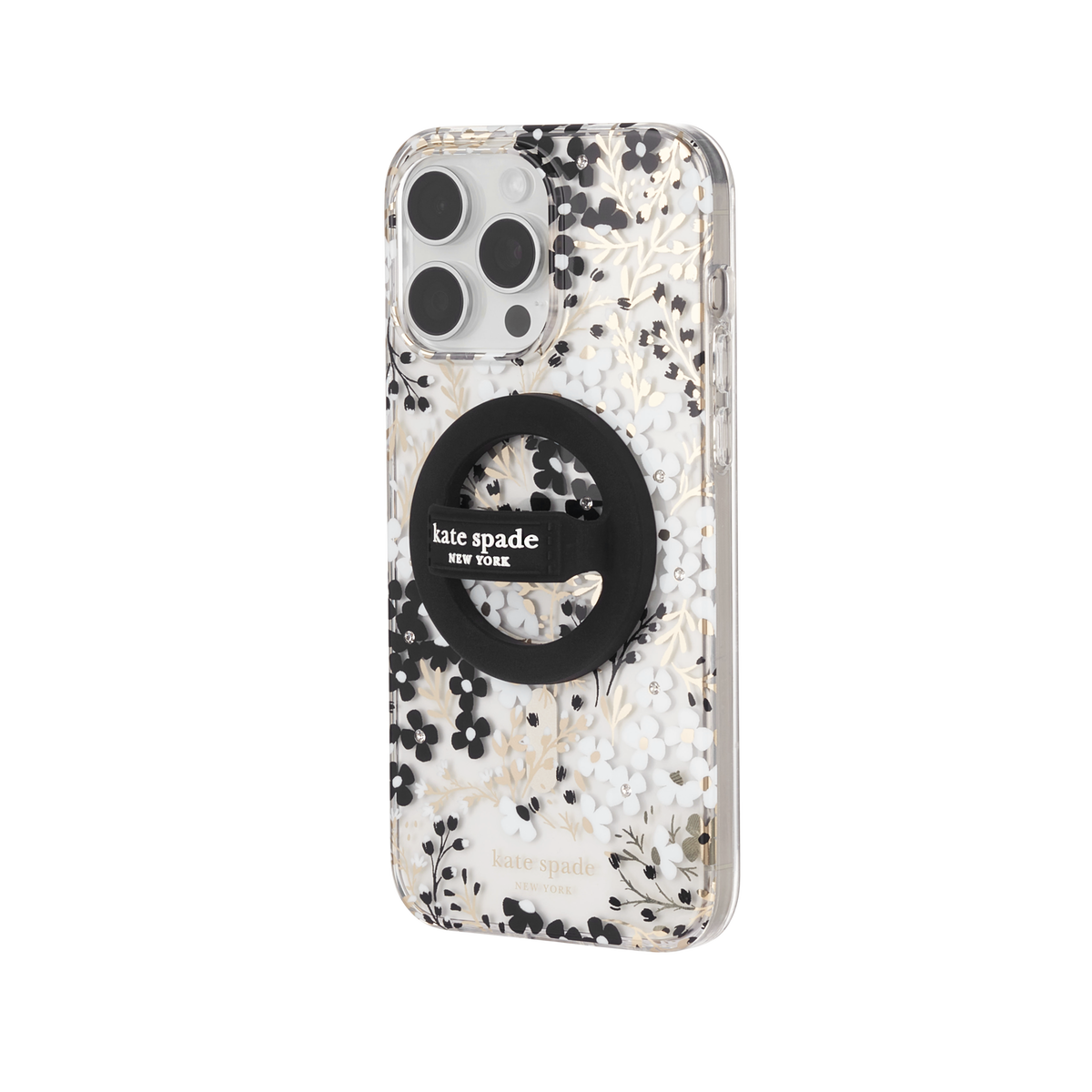 Kate Spade Magnetic Loop Grip For MagSafe - Black