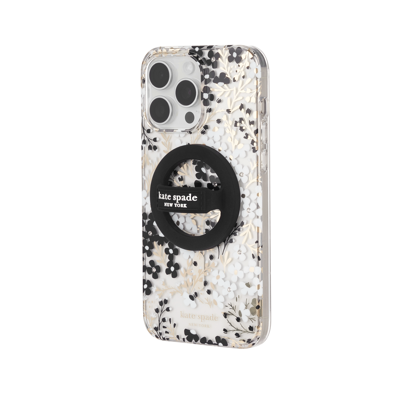 Kate Spade Magnetic Loop Grip For MagSafe - Black