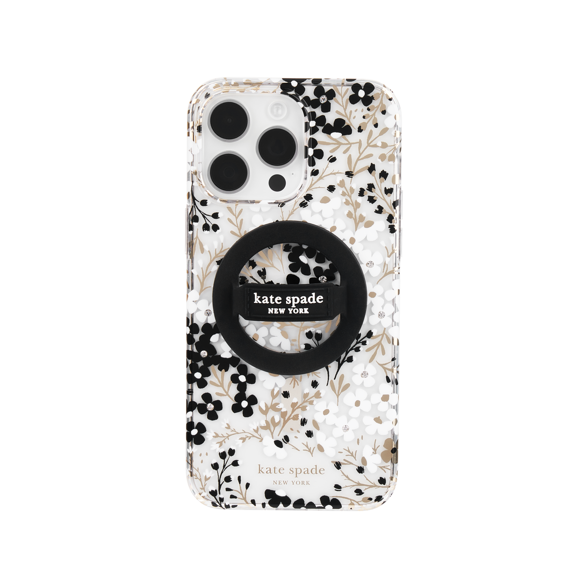 Kate Spade Magnetic Loop Grip For MagSafe - Black