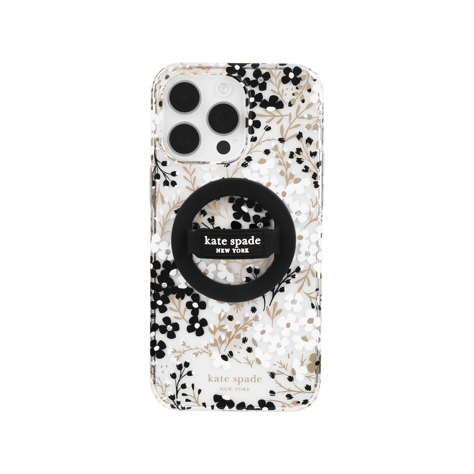 Kate Spade Magnetic Loop Grip For MagSafe - Black