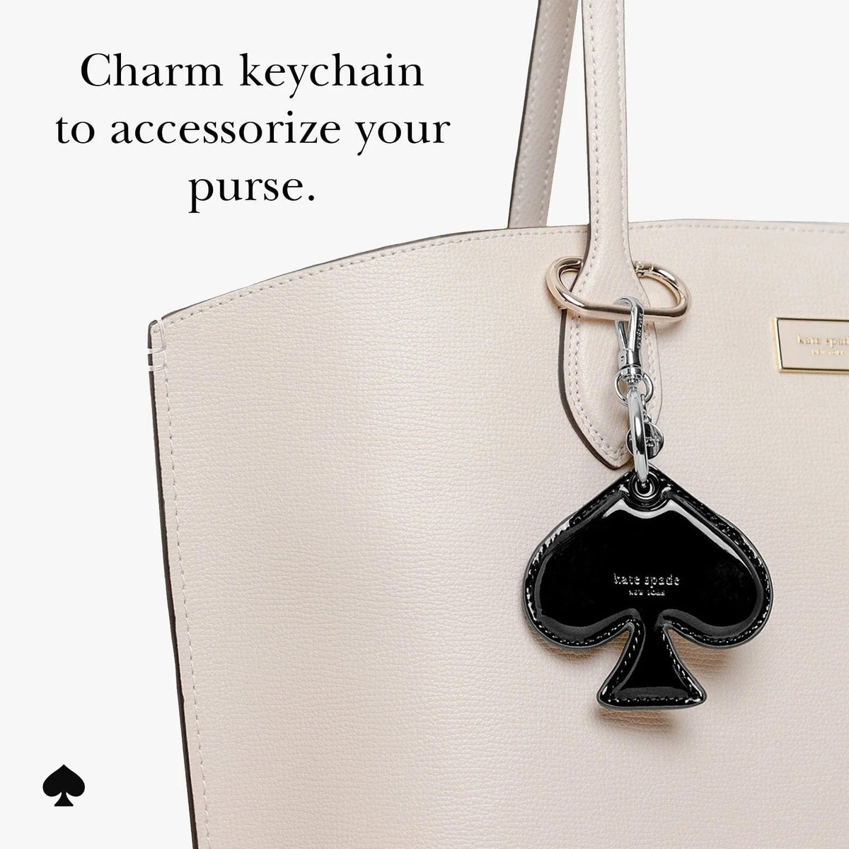 Kate Spade Keychain Spade Charm for AirTag - Mac Addict