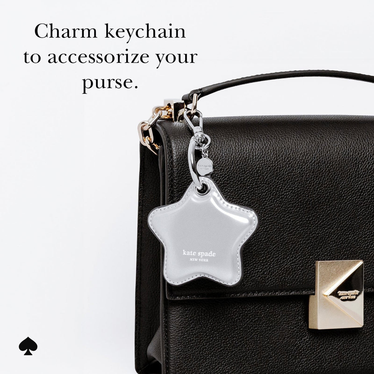 Kate Spade Star Charm Keychain for AirTag - Mac Addict