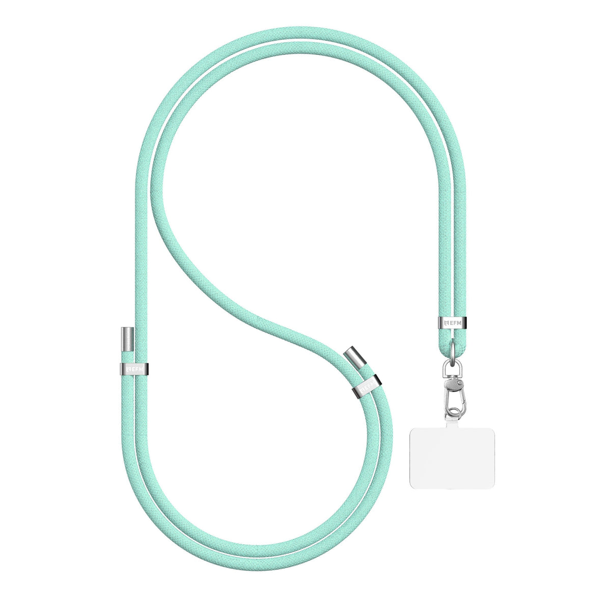 Santorini Crossbody Lanyard for Smart Phone by EFM - Mint