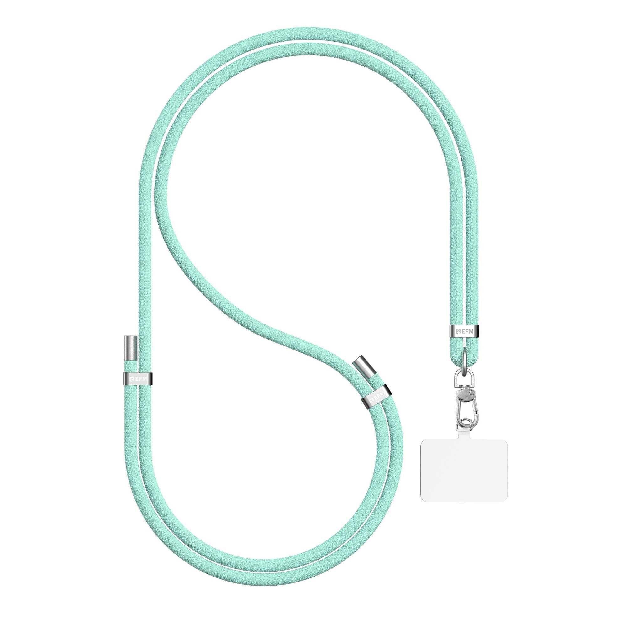 Santorini Crossbody Lanyard for Smart Phone by EFM - Mint
