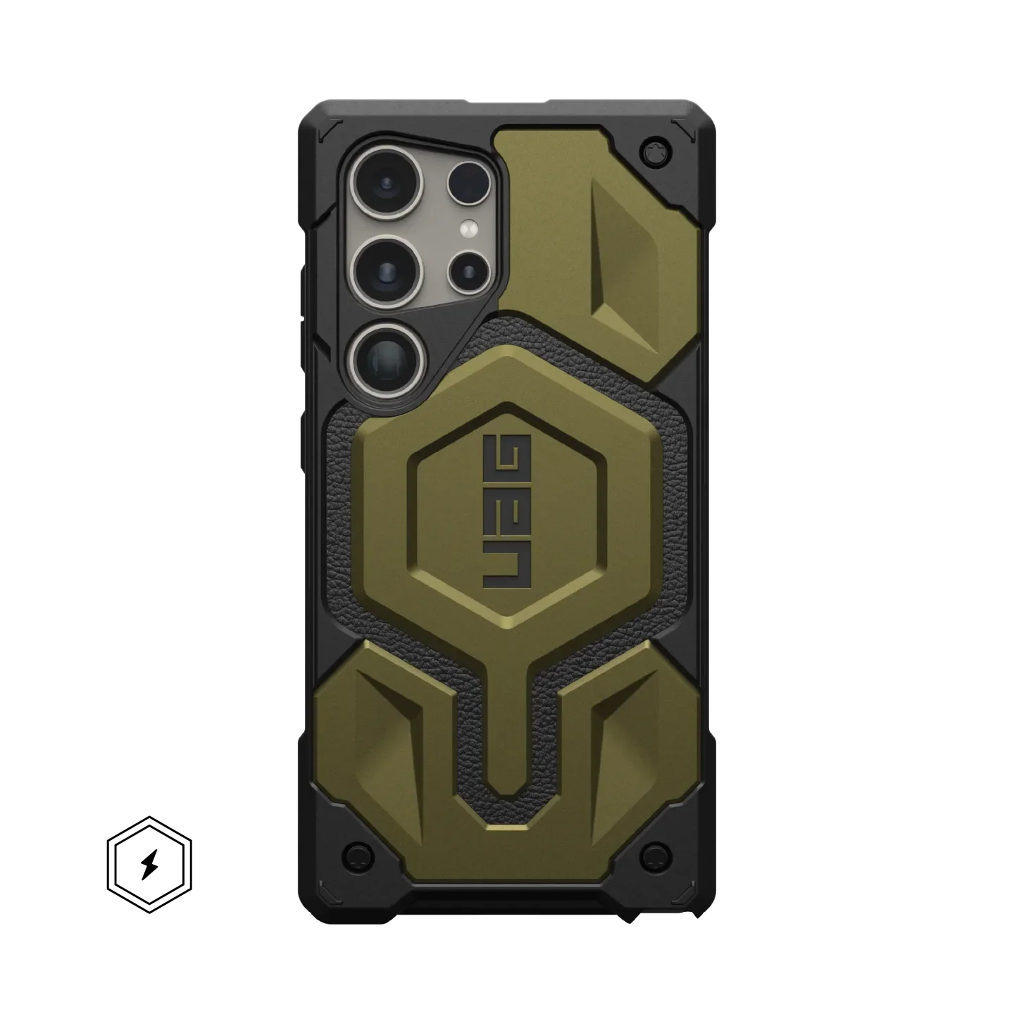 UAG Monarch Pro Rugged Case & Magnet Samsung S24 Ultra 5G 6.8 - Oxide - Mac Addict