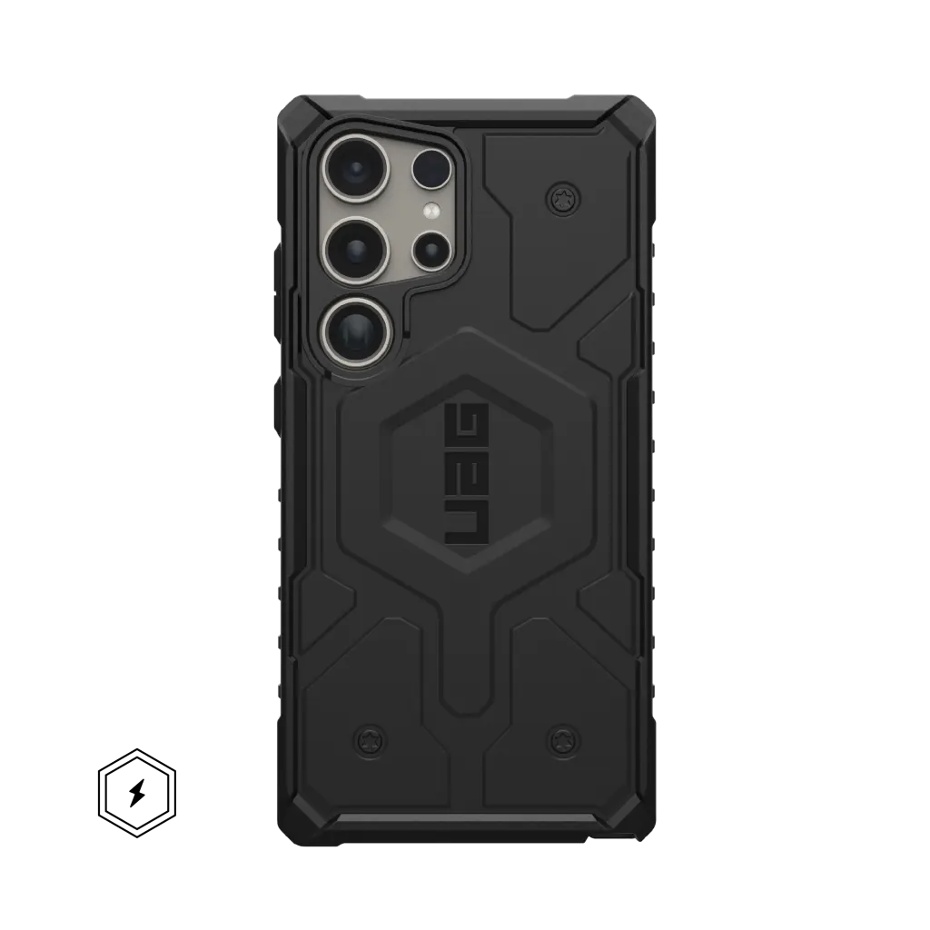 UAG Pathfinder Magsafe Rugged Case Samsung S24 Ultra 5G 6.8 - Black - Mac Addict