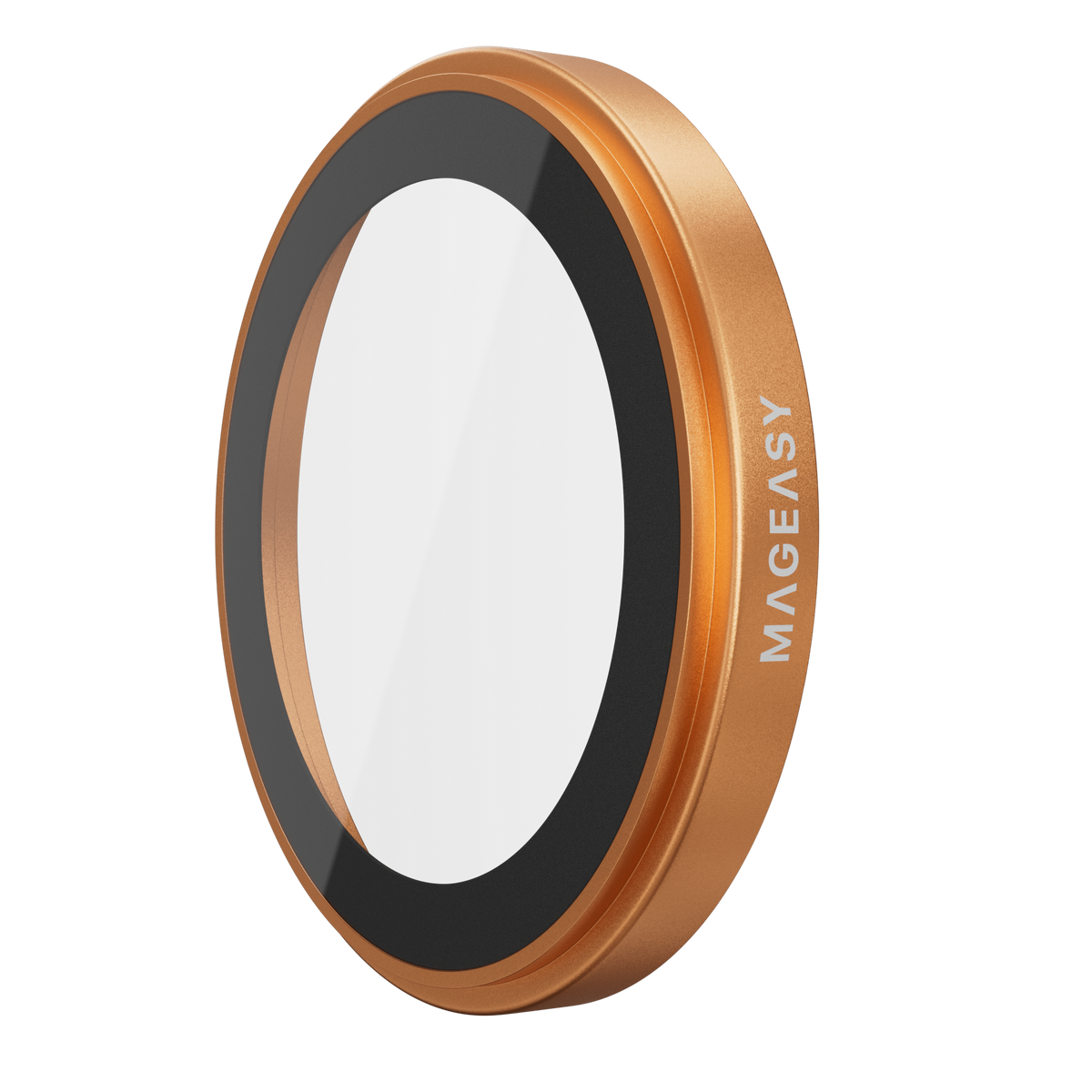 Mageasy Sapphire Camera Lens Protector for iPhone 17 Pro & 17 Pro Max - Coral - Mac Addict
