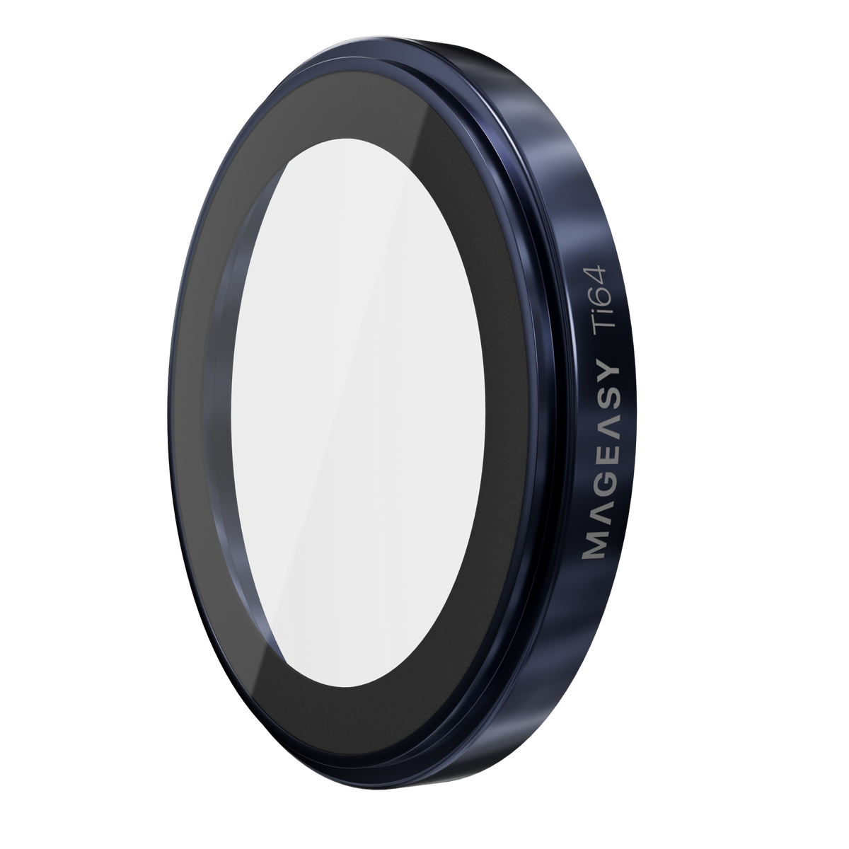 Mageasy Sapphire Camera Lens Protector for iPhone 17 Pro & 17 Pro Max - Titanium Midnight Blue - Mac Addict