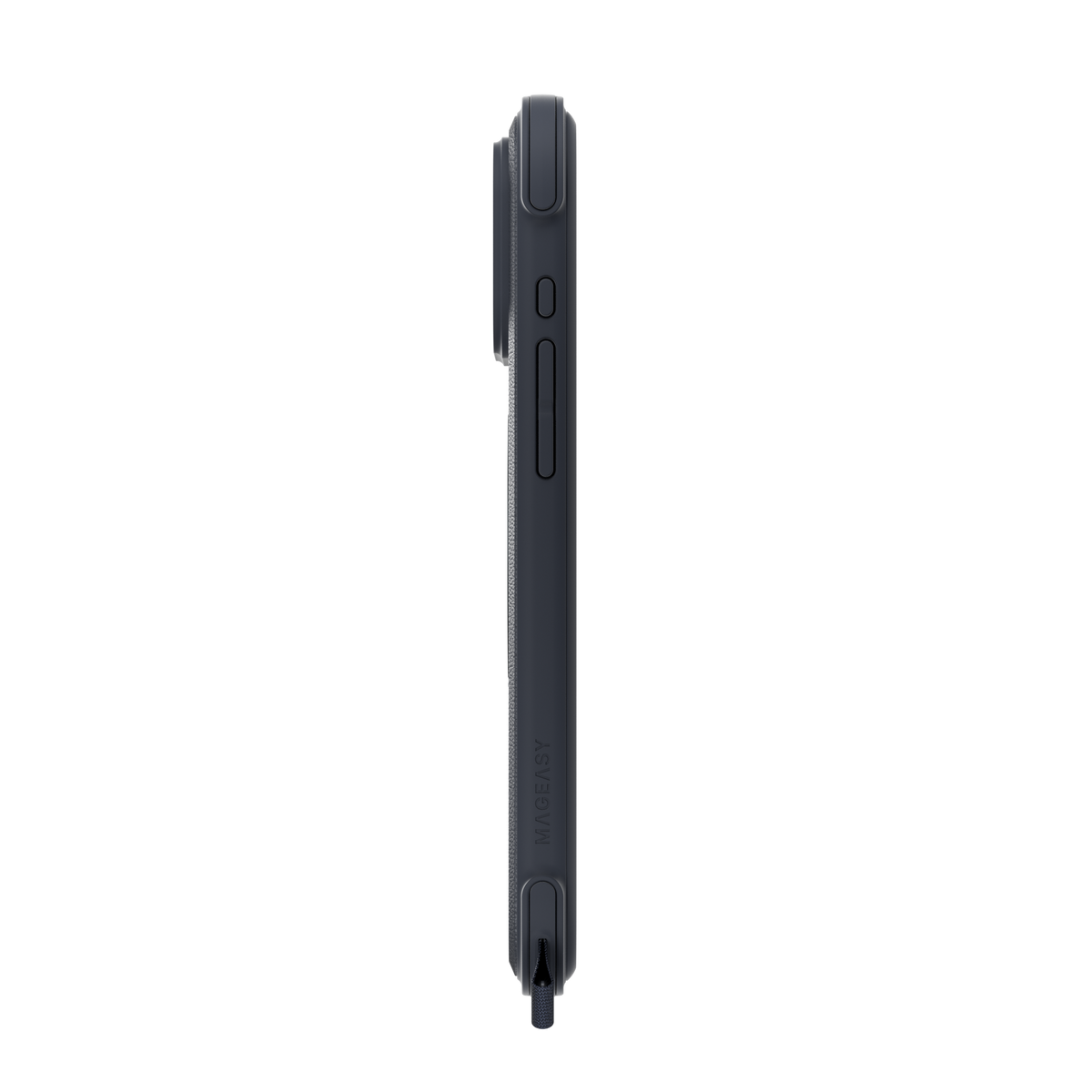 MagEasy Odyssey Stand M 360 Case for iPhone 17 Pro Max - Leatherette Midnight - Mac Addict