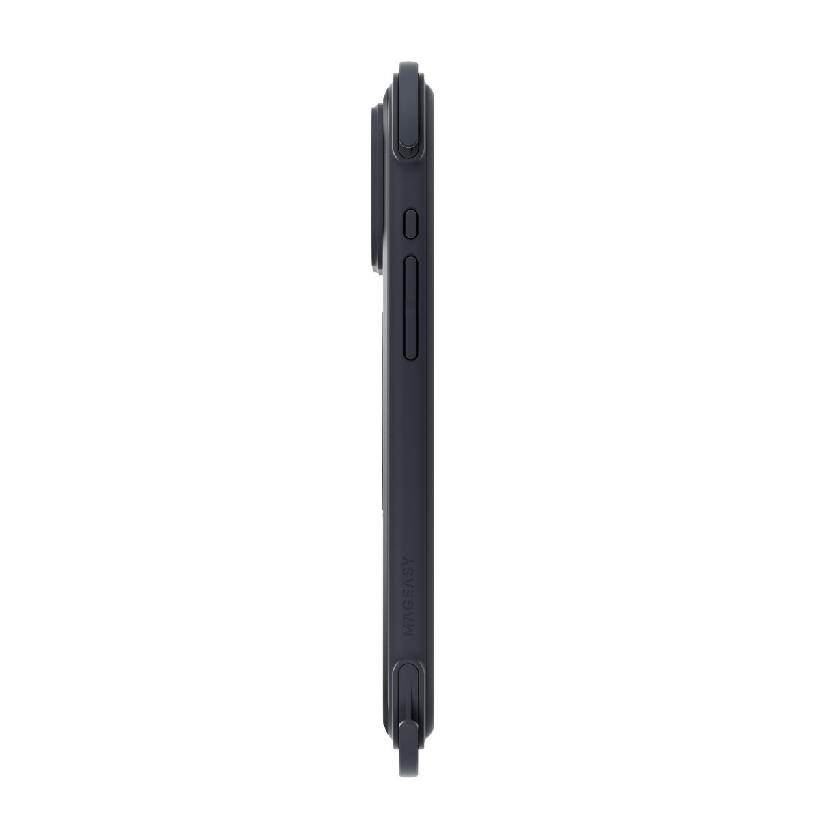 Mageasy Odyssey Ultra M 360 Tough Case & Stand & Lanyard for iPhone 17 Pro Max -Midnight Black - Mac Addict