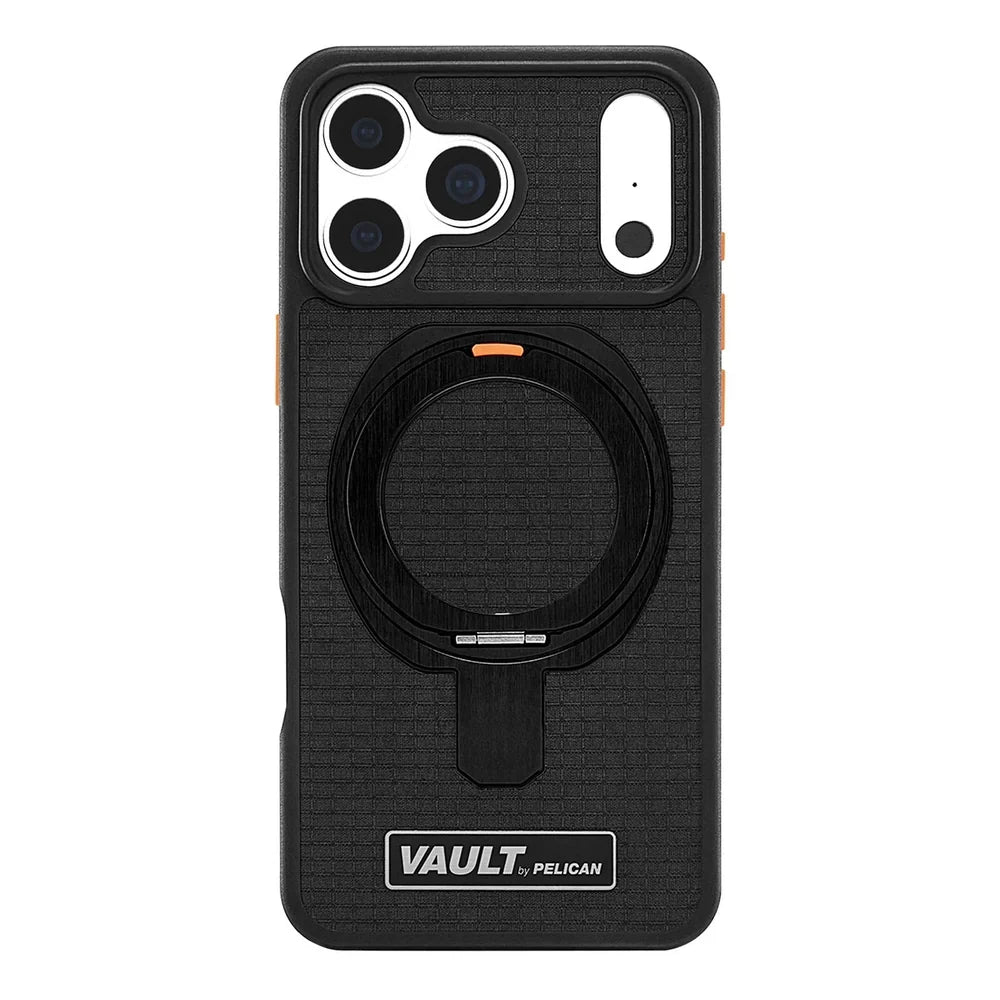 Vault MagSafe Case with Stand for iPhone 18 Pro Max in Black - Pelican