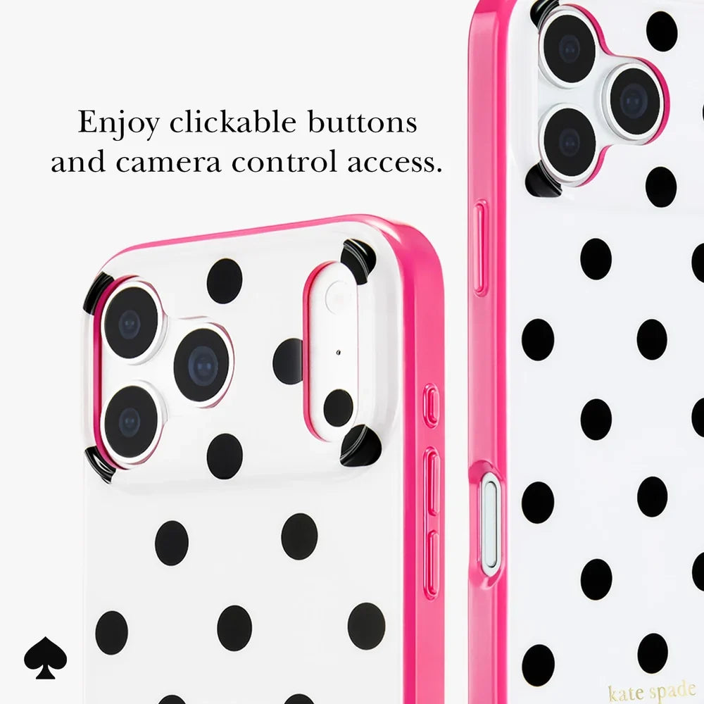 Picture Dot MagSafe Case for iPhone 18 Pro & 17 Pro 6.3 in Pop Pink - Kate Spade