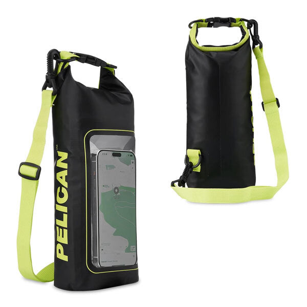 Pelican Marine Waterproof 2L Dry Bag - Black &amp; Neon