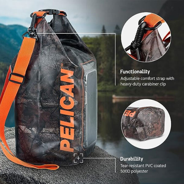 Pelican Marine Waterproof 5L Dry Bag - Hunter Camo
