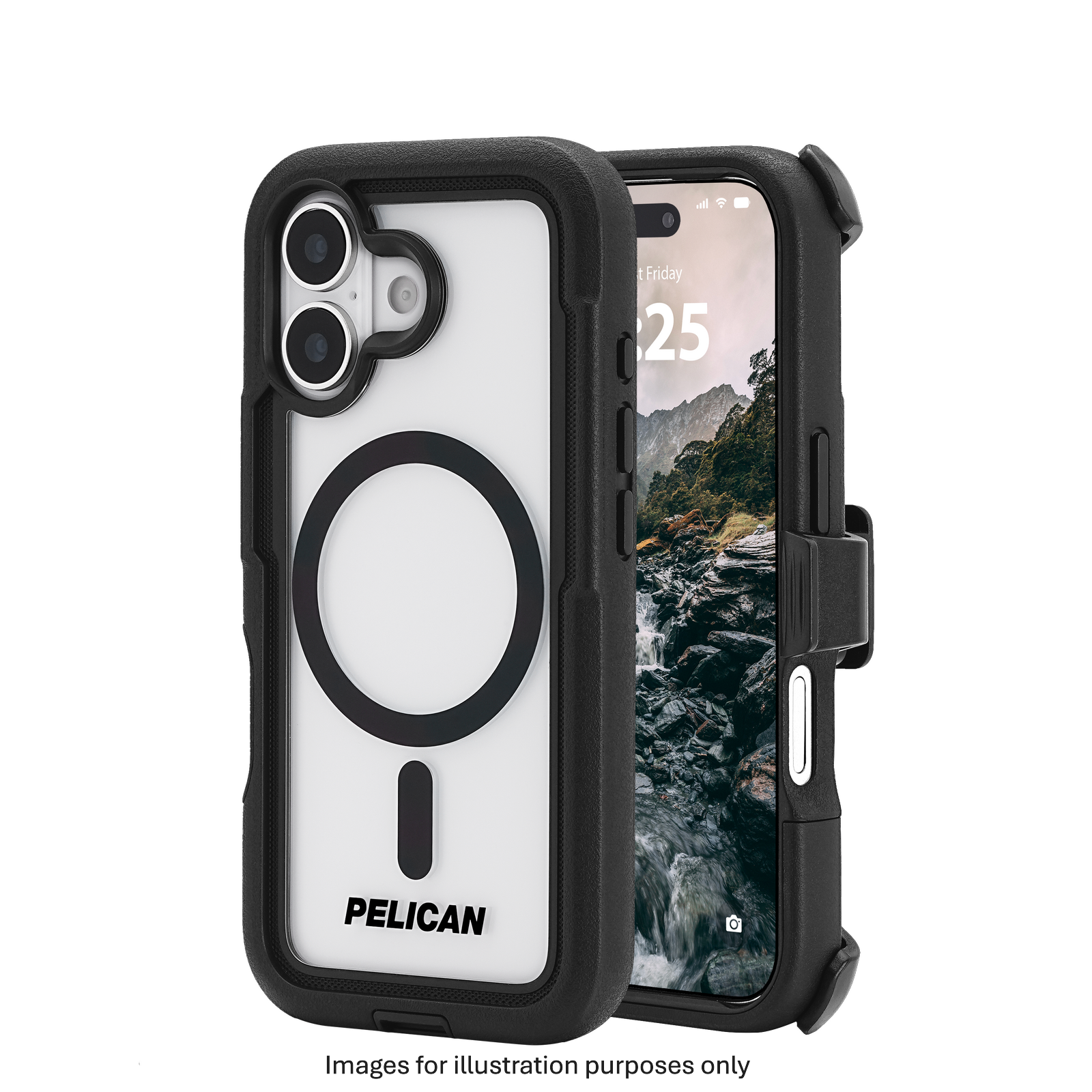 Pelican Voyager Rugged Case Samsung S26 Ultra 6.8 inch - Clear Black